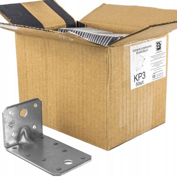 Łącznik Kątownik Ciesielski 90x50x55x2,5mm 50 szt