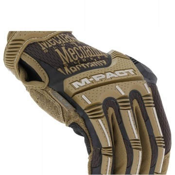 Rękawice rękawiczki taktyczne Mechanix Wear M-Pact Brown Brązowe XL