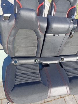 КОМПЛЕКТ СИДЕНИЙ MERCEDES W117 W176 A CLA 45 AMG RECARO, КОЖА АЛЬКАНТАРА