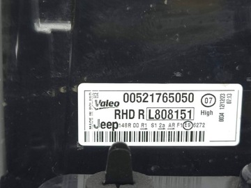 JEEP AVENGER 2024 PRAVÁ STRANA SVĚTLA ZADNÍ