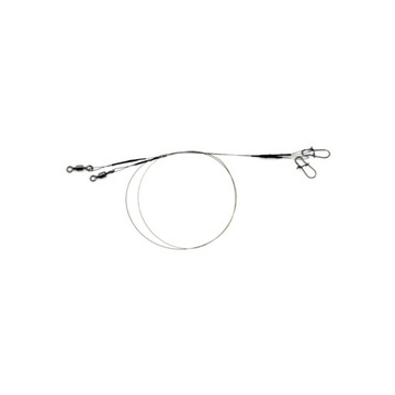 Przypony stalowe Steelflex 5kg dł. 30cm 1x7 - Konger 2szt.