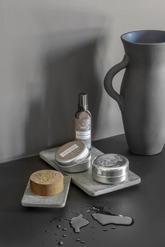 Tadé Luksusowe BIO Мыло для бритья Olive-Laurel 100 г плюс мыльница