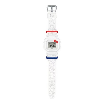 Zegarek Damski Casio Baby-G BGD-565KT-7ER biały pasek