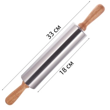 Тестораскатка KAMILLE TURNING STEEL