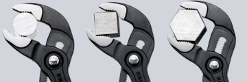 РЕГУЛИРУЕМЫЕ ТРУБНЫЕ ЩИПЦЫ Ø 29 мм ДЛИНА 125 мм KNIPEX COBRA CHROME 8703125