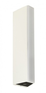 Lampa elewacyjna KINKIET ogrodowy TIN biała - nowoczesny design