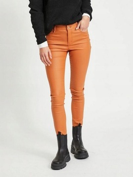 7911 VILA VICOMMIT SPODNIE SKINNY r S