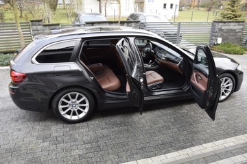 BMW Seria 5 F10-F11 Touring Facelifting 520d 190KM 2015 4x4 xDrive Automat 190 PS, Webasto z Pilota, EL Klapa, Navi, GWARANCJA, zdjęcie 7