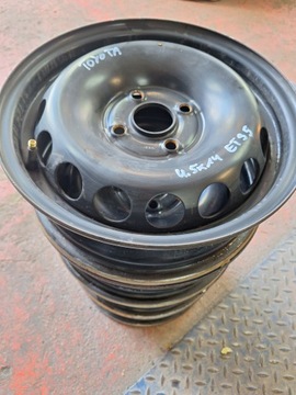 4× DISK OCELOVÝ TOYOTA OE 4.5" X 14" 4X100 ET 35