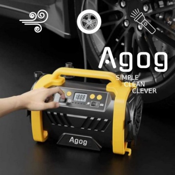 АВТОМОБИЛЬНЫЙ КОМПРЕССОР 12 В или 230 В ПОРТАТИВНЫЙ МОЩНЫЙ ЭЛЕКТРИЧЕСКИЙ НАСОС AGOG
