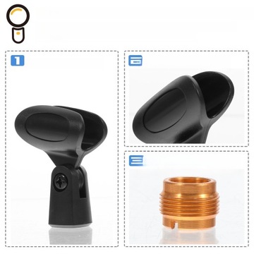 РАЗЪЕМ МИКРОФОНА ДЕРЖАТЕЛЬ МИКРОФОНА ПЛАСТМАССОВЫЙ