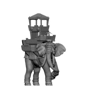 War Elephant with Archer Castle - Mumakil
