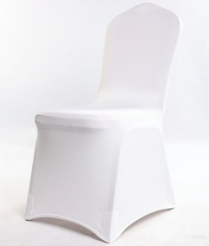 Чехлы НА СТУЛ БЕЛЫЕ ТОЛСТЫЕ 200г ДЛЯ ПРИЧАСТИЯ И СВАДЬБЫ 20шт
