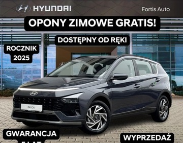 Hyundai Bayon SUV Facelifting 1.0 T-GDI 100KM 2025 Hyundai Bayon Hyundai Bayon 1.0 T-GDI 100KM Modern Comfort Aurora Grey