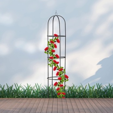 Розы 2шт GARDEN COLUMN FLOWER PERGOLA 188 x 40 x 40 см