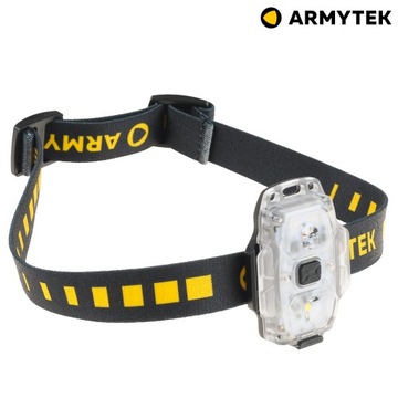 ARMYTEK CRYSTAL PRO Фонарик Налобный фонарь Велосипедный фонарь СТОП Акселерометр Серый