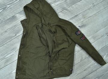 SUPERDRY Bling Relaxed Rookie Parka Przejściowa Kurtka Damska 44