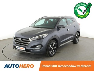 Hyundai Tucson III SUV 1.7 CRDi 141KM 2017 Hyundai Tucson Style automat 140KM navi kamera