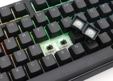 Ducky One 2 RGB Gaming USB -клавиатура Немецкий черный
