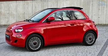 Fiat 500 II Cabrio Electric 37 kW 118KM 2022 Fiat 500 FIAT 500E RED elektryk CABRIO wyjatkowy, zdjęcie 4