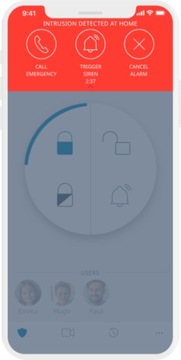 Комплект уличных IP-камер Wi-Fi Somfy - сигнализация