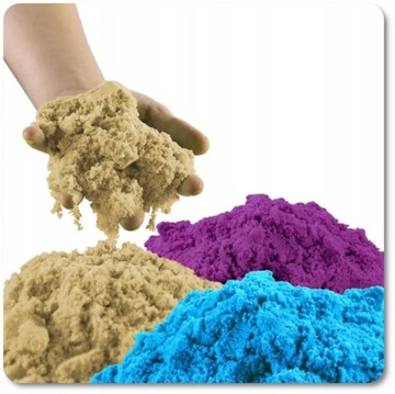 СУПЕР МЯГКИЙ КИНЕТИЧЕСКИЙ ПЕСОК НАБОР XXL ДЛЯ БАССЕЙНА ПЕСОЧНИЦА ИГРУШКИ ФОРМА