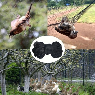 SIATKA 5x5cm na KURZAK: Osłona Kurnika/Ogrodu 15m x15m - STOP LISOM/KUNAOM!