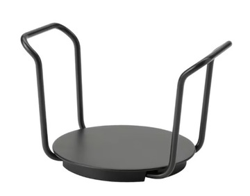 IKEA UPPDATERA - uchwyt na talerze antracyt 15-23 cm