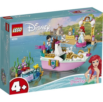 LEGO DISNEY 43191 ŚWIĄTECZNA ŁÓDŻ ARIELIKI