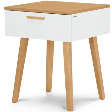 Тумбочка для спальни SCANDINAVIAN WHITE WOOD