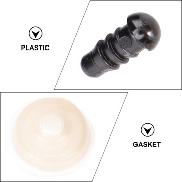 Вязаные крючком глаза животных. Безопасность при вязании крючком.