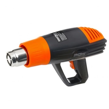 ЭЛЕКТРИЧЕСКАЯ ТЕПЛОВАЯ ПИСТОЛЕТКА 2000ВТ 4 ФОРСУНКИ 2 ШЕСТЕРНИ KD10390