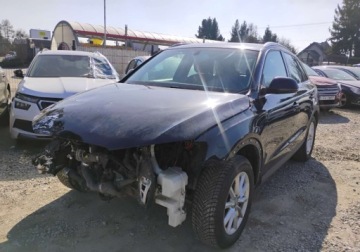 Audi Q3 I SUV 2.0 TDI 140KM 2012 Audi Q3 2012r, 2.0 TDI. Uszkodzony przod. 2.0 Diesel 140KM