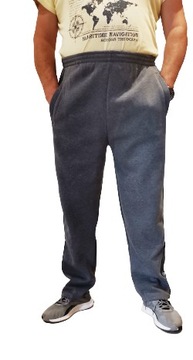 OCIEPLANE SPODNIE DRESOWE ROBOCZE MĘSKIE CIEPŁE NA CODZIEŃ DO PRACY L