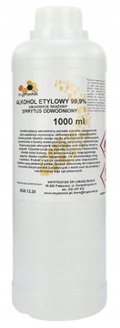 JAKOŚĆ FARMACEUTYCZNA - ETANOL 99,9% ODWODNIONY 1L