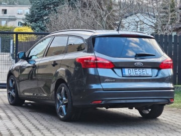 Ford Focus III Kombi Facelifting 1.5 TDCi 120KM 2017 Ford Focus navi grz. fotele grz. kierownica ALU 18 2x kola 1.5, zdjęcie 6
