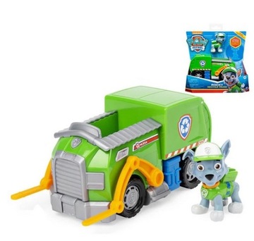 ROCKY ŚMIECIARKA PSI PATROL PAW PATROL SPIN MASTER 20119367 ZESTAW ROCKY