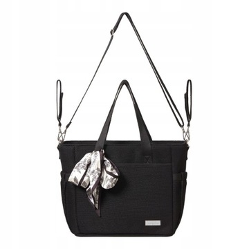 СУМКА-ОРГАНИЗАТОР ДЛЯ ПРОГУЛКИ МАТЕРИ ДЛЯ КОЛЯСКИ Черный CARMEN Babyono 1571/01