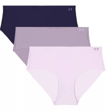 UNDER ARMOUR FIGI DAMSKIE MAJTKI HIPSTER 3Pack S
