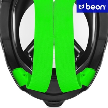 МАСКА ДЛЯ ПЛАВАНИЯ С ДЕРЖАТЕЛЕМ ДЛЯ КАМЕРЫ BEON PRO L/XL