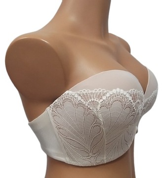 Biustonosz beżowy WONDERBRA Uk 30FF / PL 65H