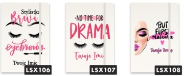 Блокнот Блокнот А5 Белый ДЛЯ СТИЛИСТА ПО РЕСНИЦАМ ИМЯ Модель