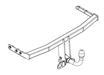 NOVÝ ODEPÍNACÍ ZAŘÍZENÍ(HÁK) TÁŽNÝ DO NISSAN PRIME W12 KOMBI 03.2002- AUTO-HAK