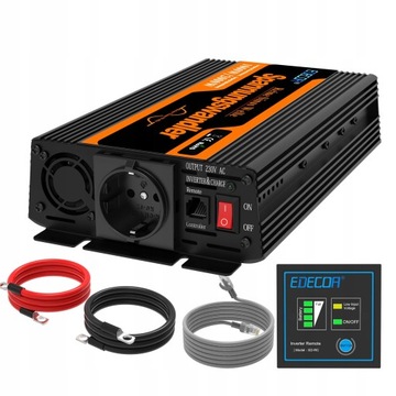 Przetwornica prądu Inwerter Falownik 1000W 230V