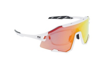 СПОРТИВНЫЕ СОЛНЦЕЗАЩИТНЫЕ ОЧКИ OX OPTICS VELOX БЕЛЫЕ КРАСНЫЕ ЗЕРКАЛА TR90