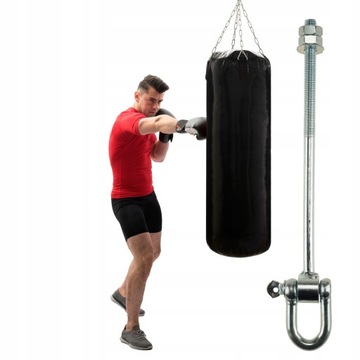 HAK DO HUŚTAWKI HAMAKA MOCOWANIE UCHWYT HUŚTAWKOWY Z SZEKLĄ TEFLON M10x190