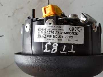 AUDI TT 8J 06-14R ULOŽENÍ AIRBAG ŘIDIČE