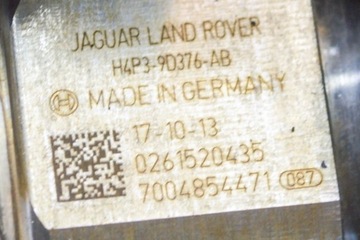 JAGUAR F-TYPE COUPE X152 2.0 I4 ČERPADLO PALIVA VYSOKÉHO TLAKU H4P3-9D376