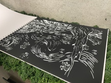 Скретч-книжка ЦВЕТЫ 10к.