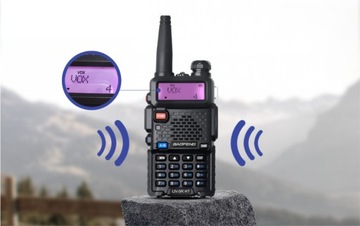 BAOFENG UV-5R 5W PMR РАЦИЯ РАДИОТЕЛЕФОН БОЛЬШОЙ ДИАПАЗОН